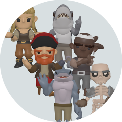 
Pirate Kit Character Family
