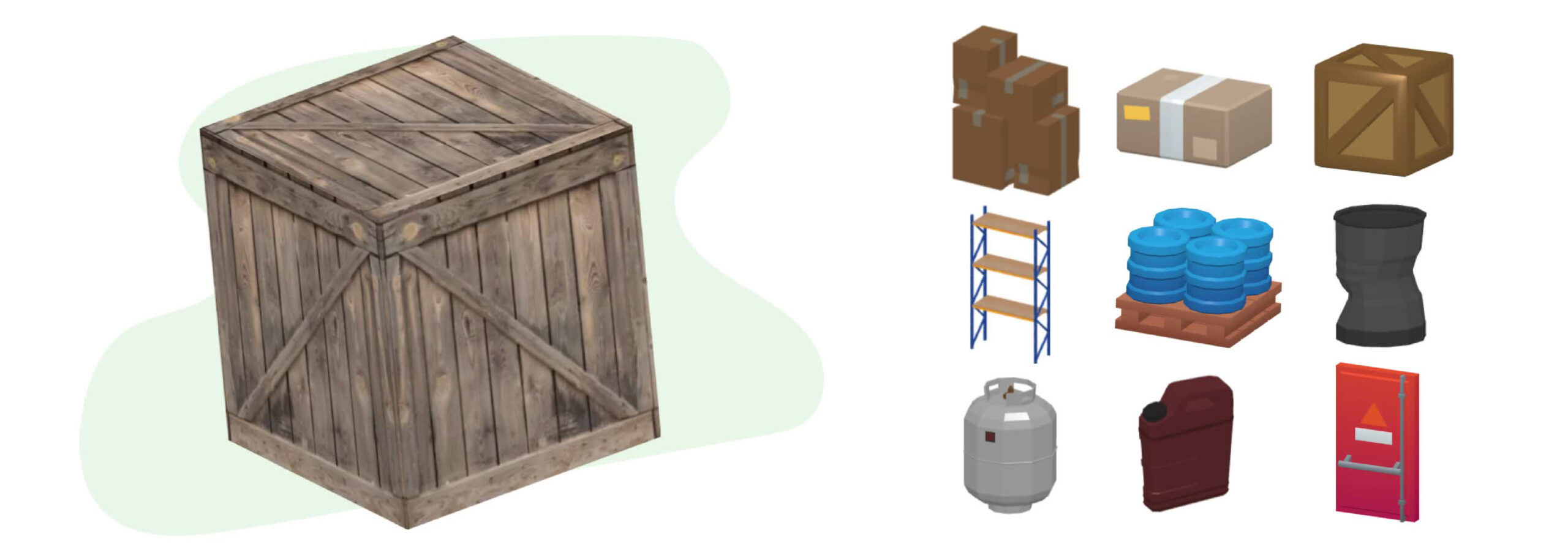 3D props - Warehouse