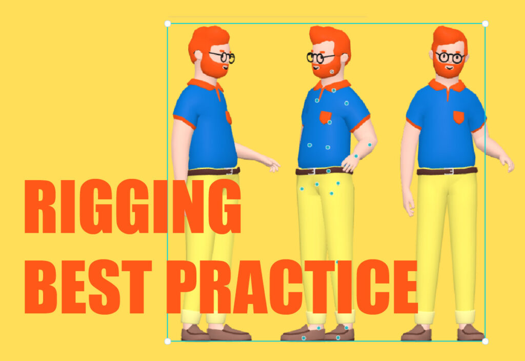 Rigging practice, brought to you by Visual Paradigm Online's AniFuzion animation maker